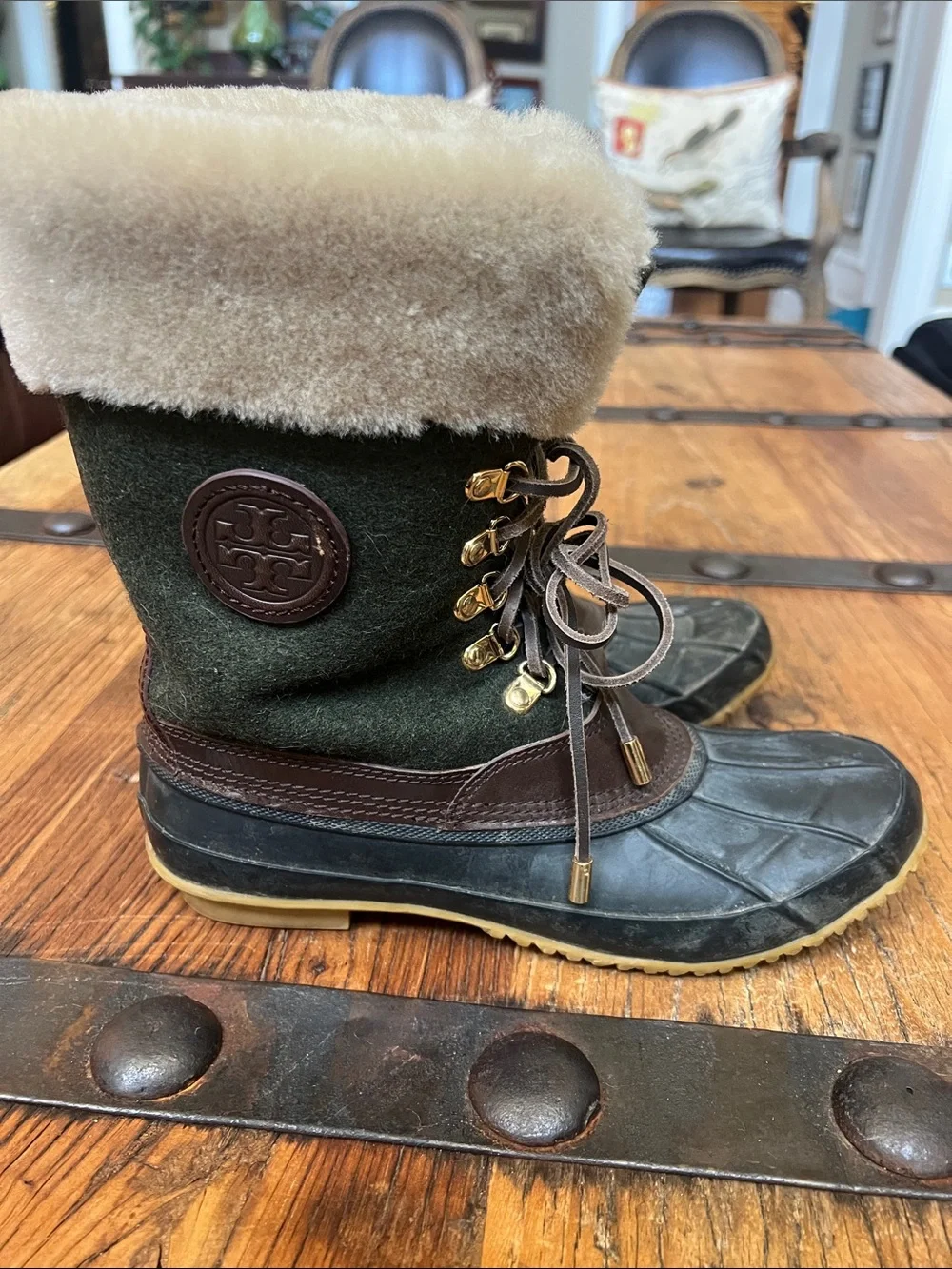Tory Burch worn maybe